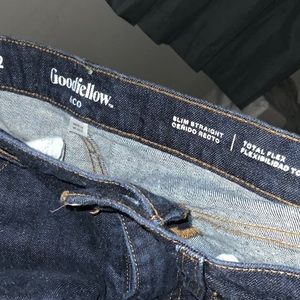 Goodfellow  Slim-Straight Total Flex Denim Jeans